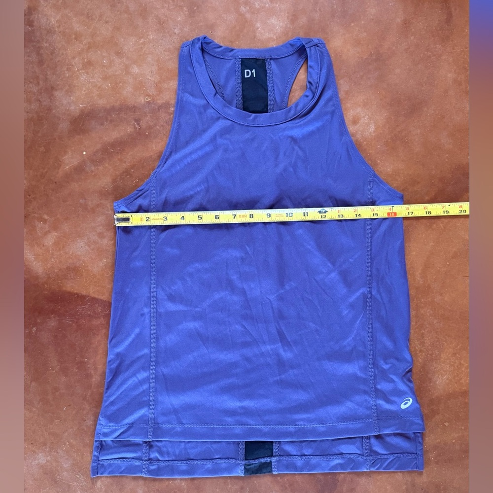 ASICS D1 Purple Athletic Tank Top - EUC